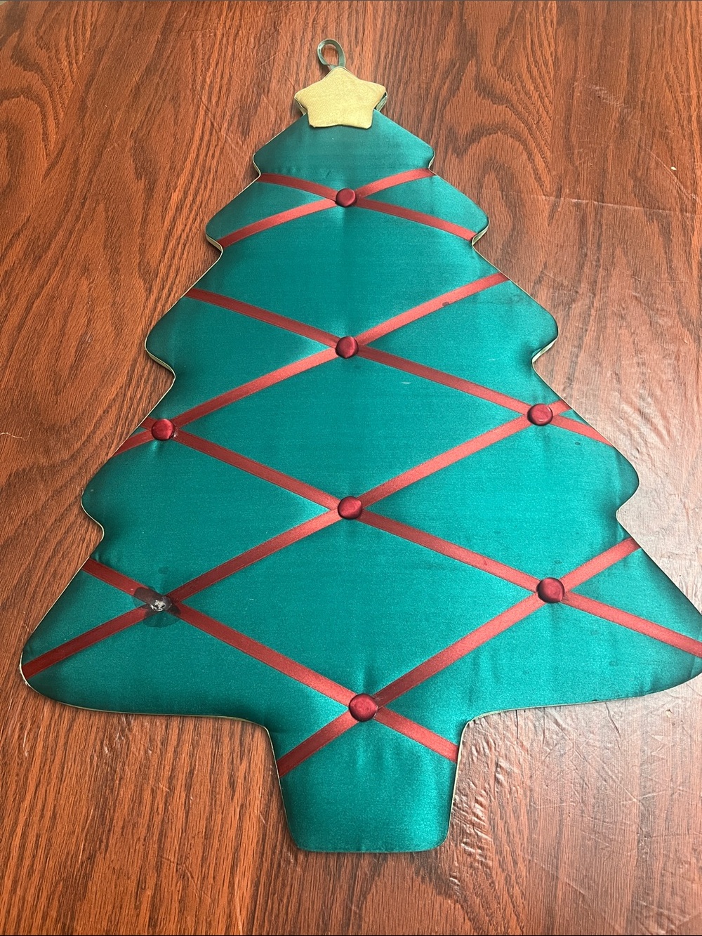 Christmas Tree Wall Hanging Card Display